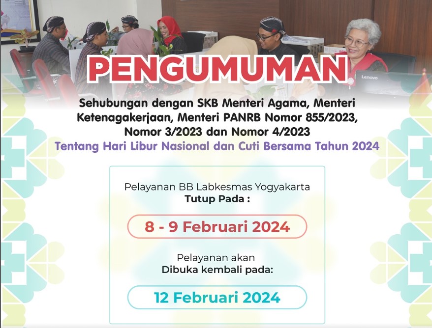 Pengumuman Libur Cuti Bersama